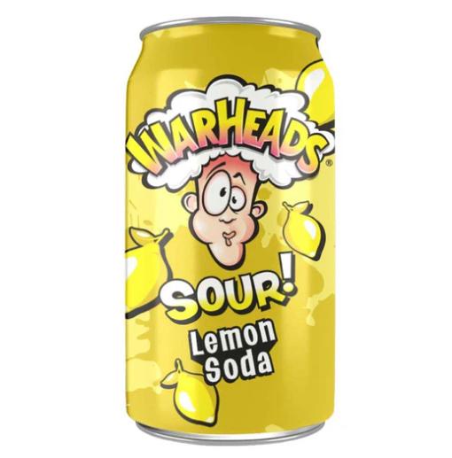 Warheads Sour Lemon Soda 12 Count
