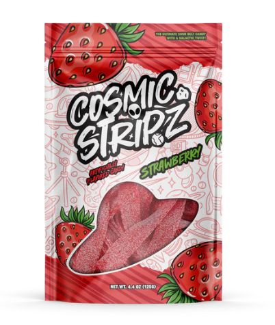 Cosmic Stripz Strawberry 12 Count