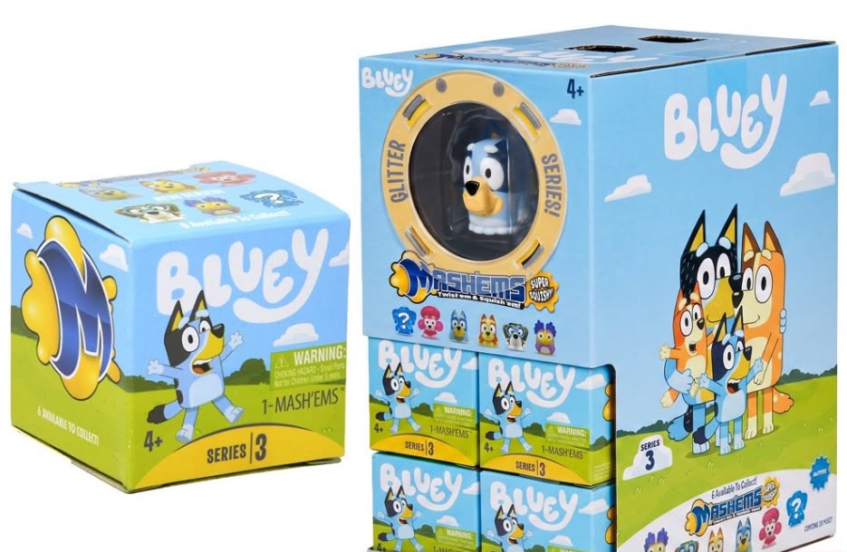 Bluey Mash'ems Surprise Capsule 20 Count