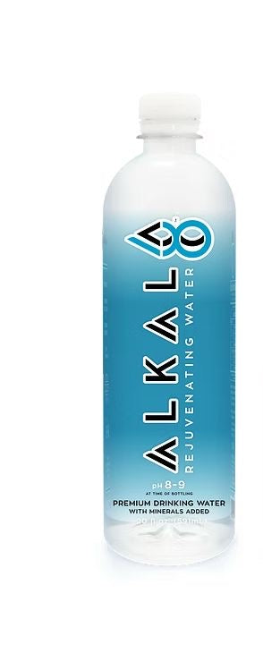 Alkaline Water PH 8-9 20 FL Ounce 24 Count