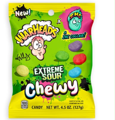 Warheads Extreme Sour Chewy 12 Count