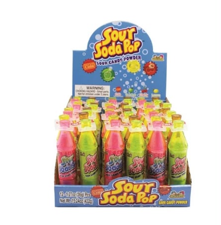 Kidsmania Sour Soda Pop 12 Count