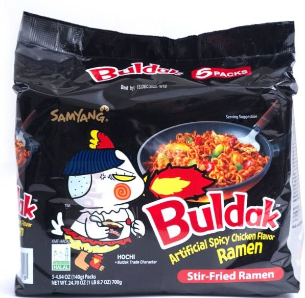 Samyang Buldak Ramen Bags Original 5 Count