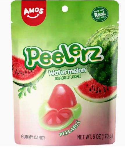 Peelerz Gummy Watermelon 12 count