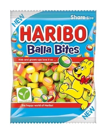 Haribo Balla Bites Original 12 Count