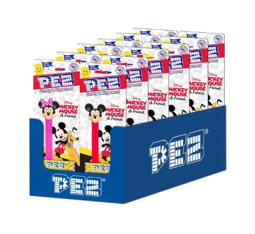 Micky Mouse PEZ Assorted 12 Count