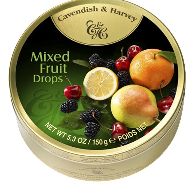 Cavendish & Harvey Tins | Mixed Fruit 12 Count