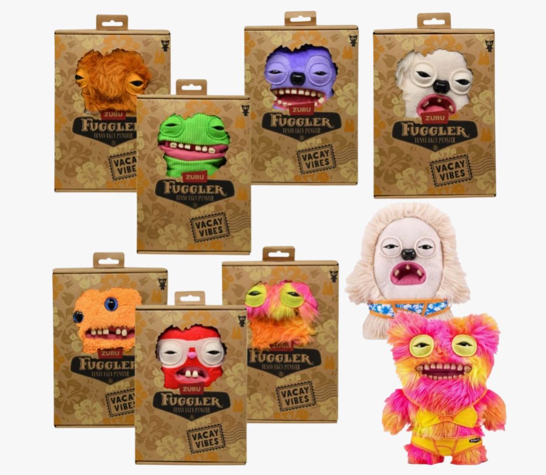 Zuru Fuggler 9" Plush | Vacay Edition - Assorted 12 Count