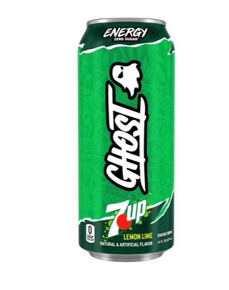 Ghost Energy 7up Lemon Lime 12 Count