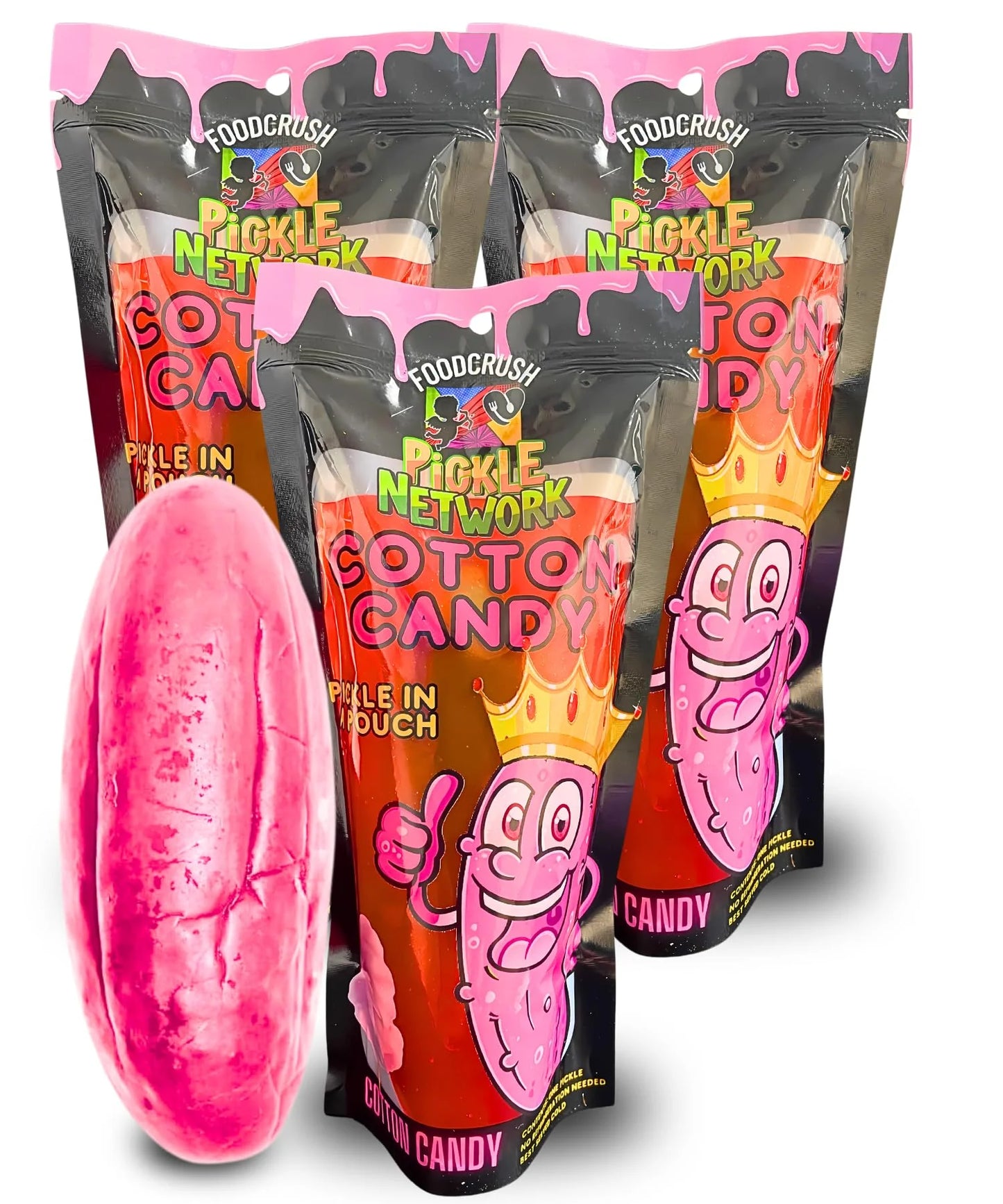 Food Crush Cotton Candy Pickle 12 count