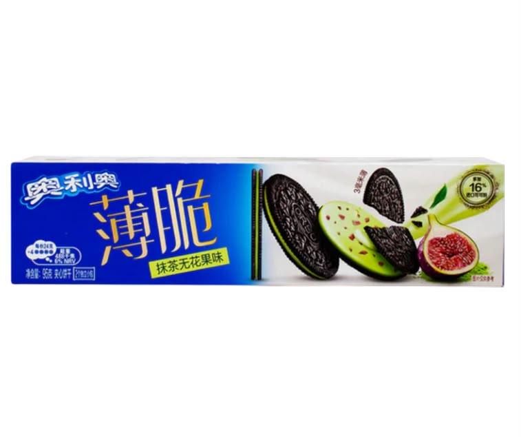 Exotic Oreo Thin Matcha Fig Flavor 24 Count