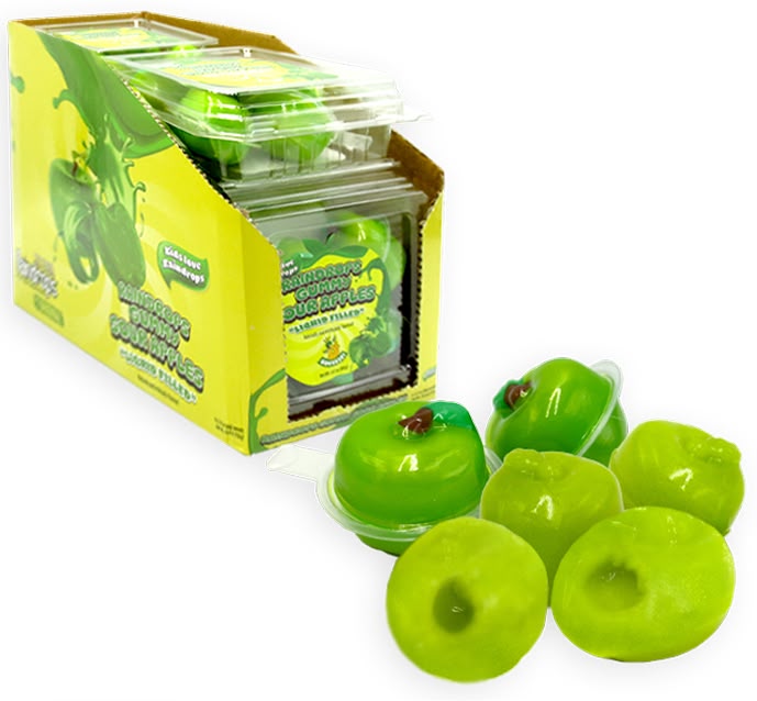 Raindrops Gummy Liquid Filled Sour Apple 16 Count
