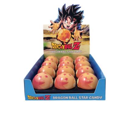 Dragon Ball Z Star Ball Hard Candy Tin 12 Count