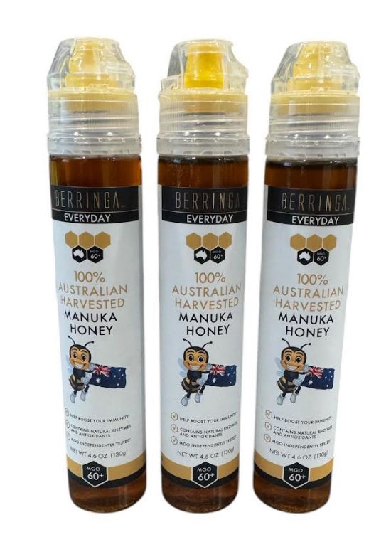 Berringa Everyday 100% Australian Harvested Manuka Honey 12 Count