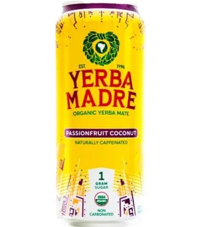 Yerba Madre / Guayaki Passion Fruit Coconut 12 Count