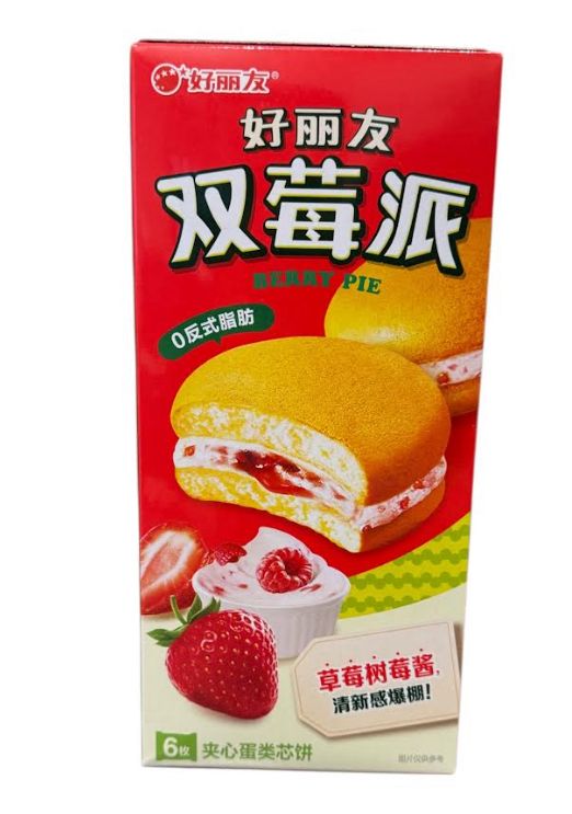 Orion Pie Light Snow Strawberry 16 Count