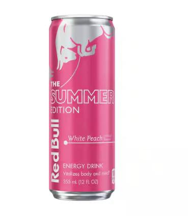 Red Bull Energy White Peach 24 Count