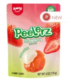 Peelerz Gummy Strawberry 12 Count