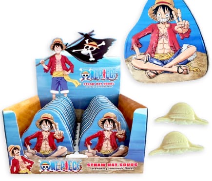 One Piece Straw Hat Sours Tin 12 Count