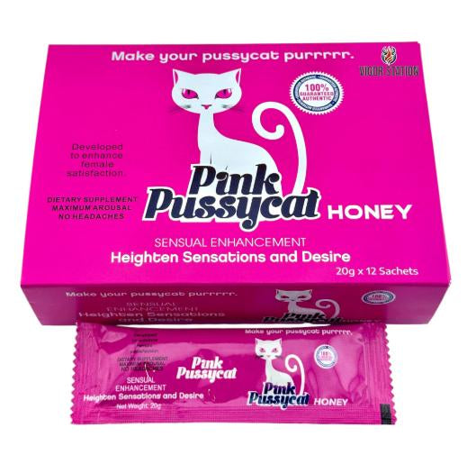 Pink Pussycat Honey 12 Count