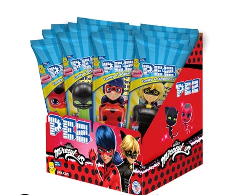 Miraculous PEZ Assorted 12 Count