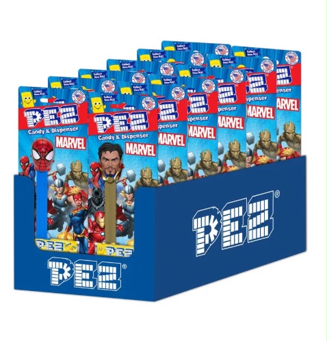 Marvel PEZ Assorted 12 Count