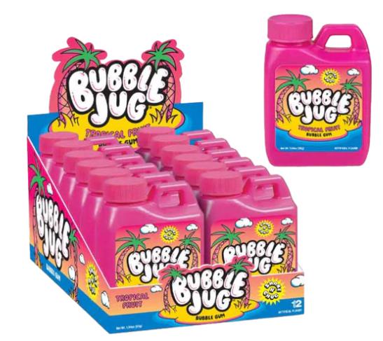 Iconic Candy - Bubble Jug Tropical Fruit Gum 12 Count