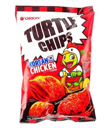Turtle Chips Korean Style Chicken 12 Count