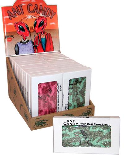 Hotlix Candy - Ants W/ Candy (Apple & Cherry) 24 Count