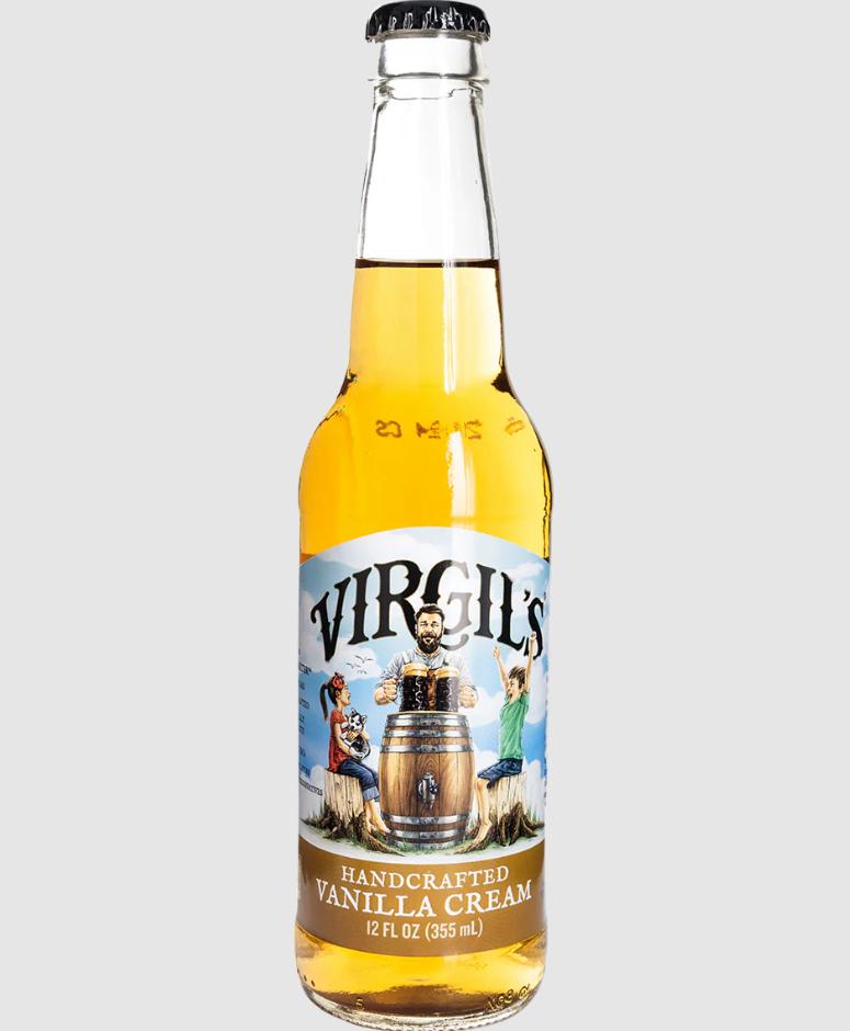 Craft Glass Soda | Virgil's Cream Soda 24 Count
