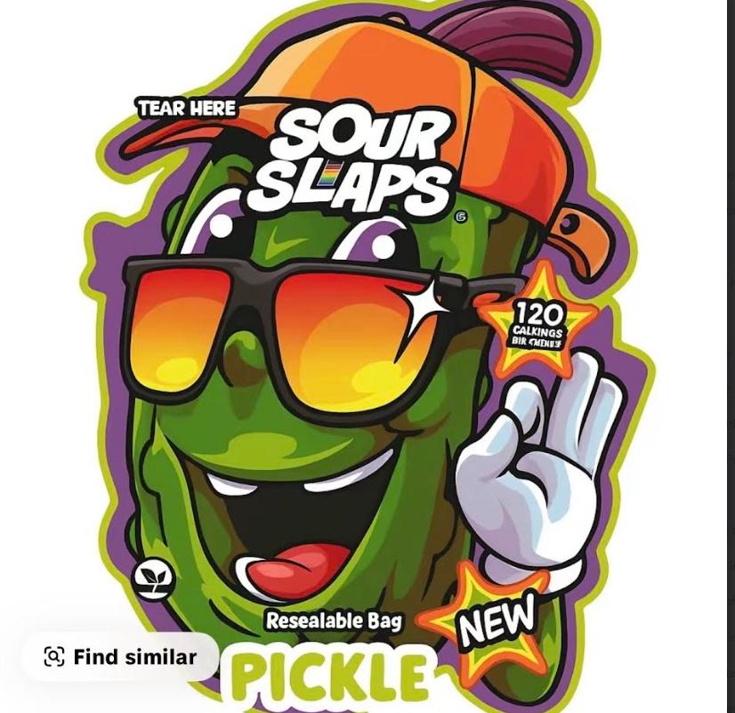 Sour Slaps Pickle 12 Count