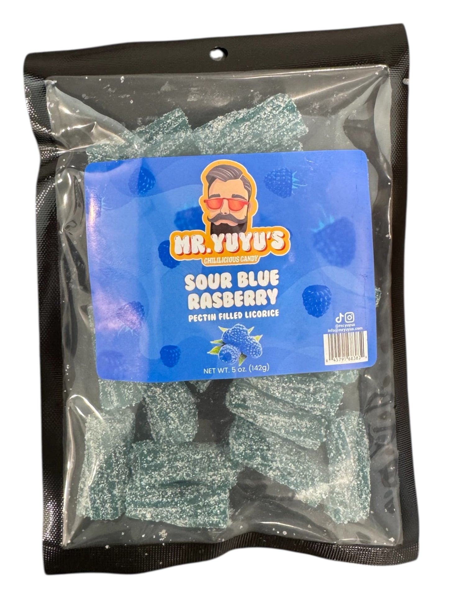 Mr. YuYu's Blue Raspberry Licorice 6 count
