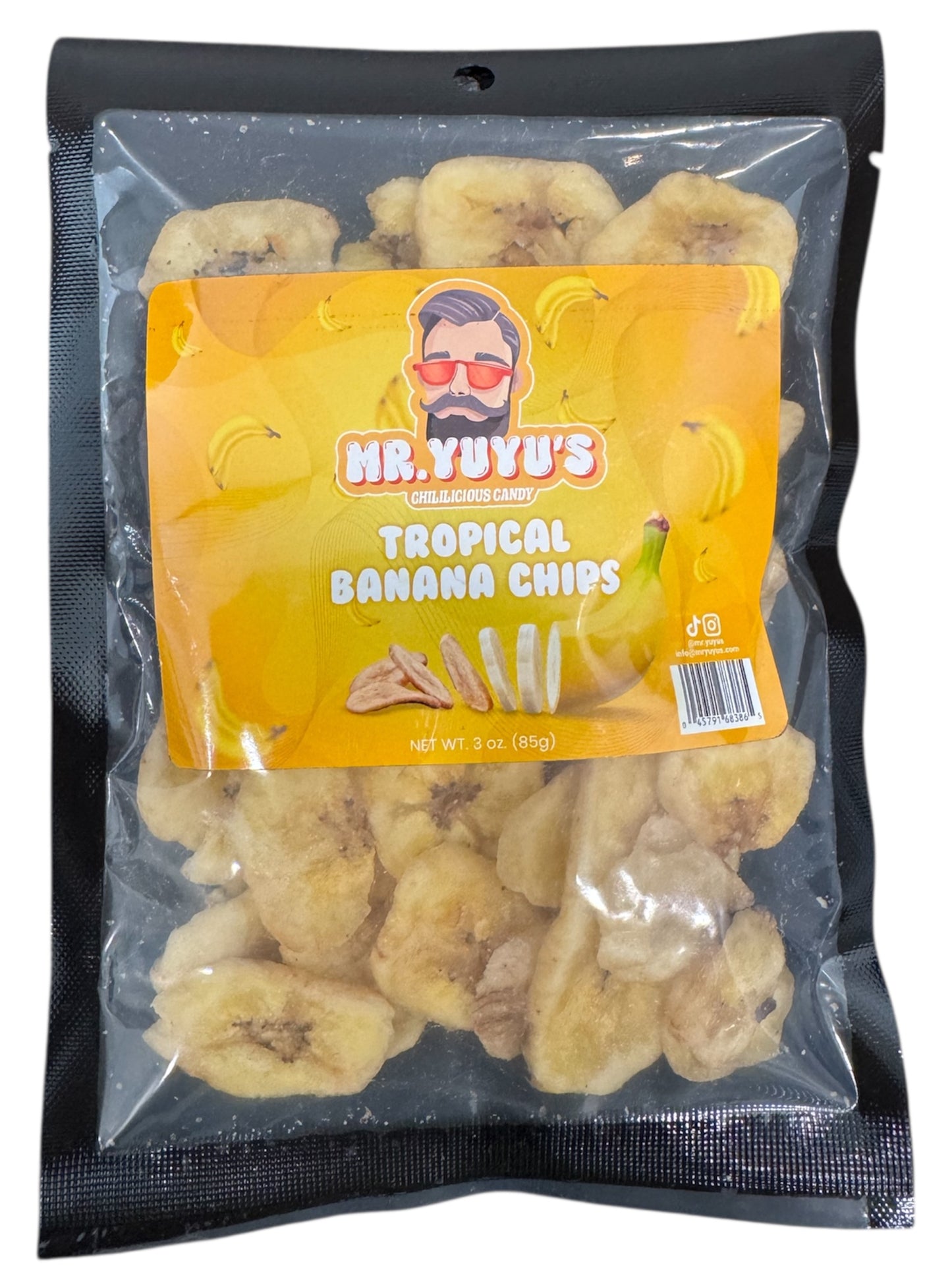 Mr. YuYu's Tropical Banana Chips 6 count