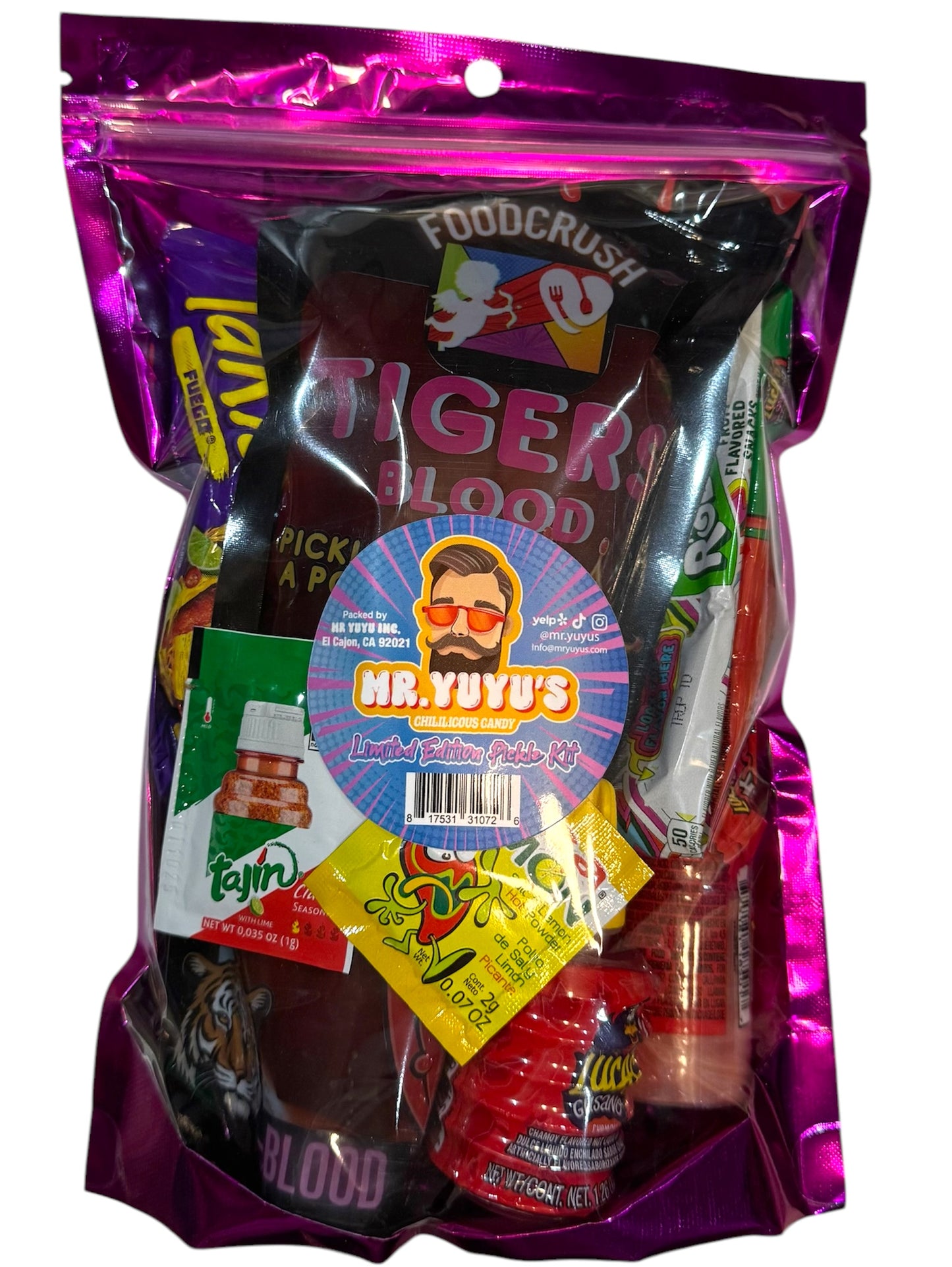 Mr. YuYu's Pickle Kit Tiger's Blood 12 Count *Limited Edition*