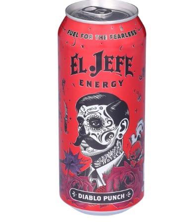El Jefe Energy Diablo Punch 12 Count