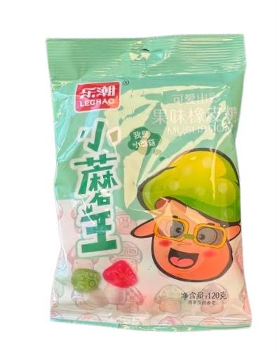 LeChao Mushroom Shaped Gummy Candy 12 Count