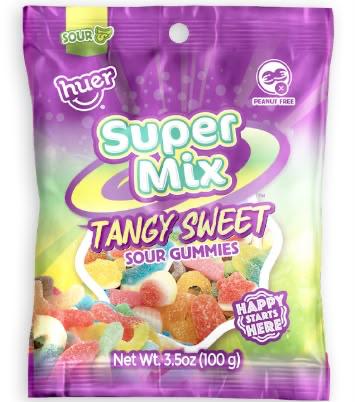 Huer Super Mix Tangy Sweet Sour - Huer Foods 15 Count