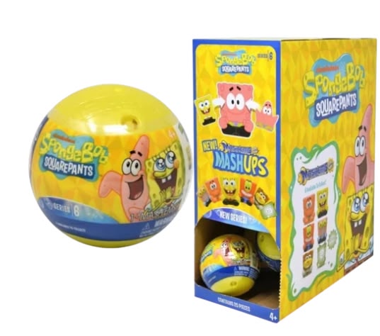 Spongebob Mash'ups Surprise Capsule 20 Count