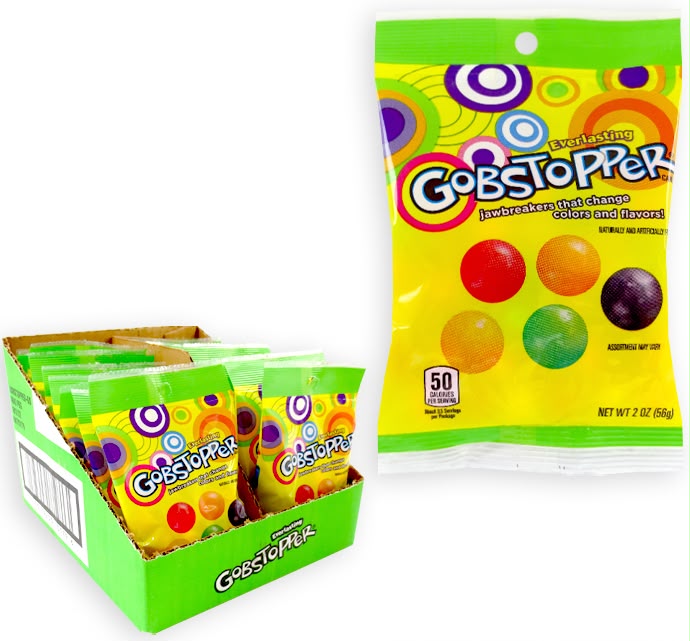Ferrara Candy Company - Gobstopper Mini Per Bag 18 Count