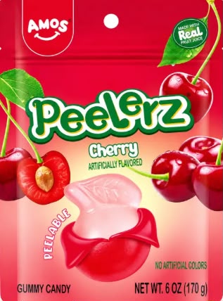 Peelerz Gummy Cherry 12 Count