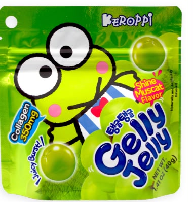 Gelly Jelly Keroppi - Shine Muscat 8 Count