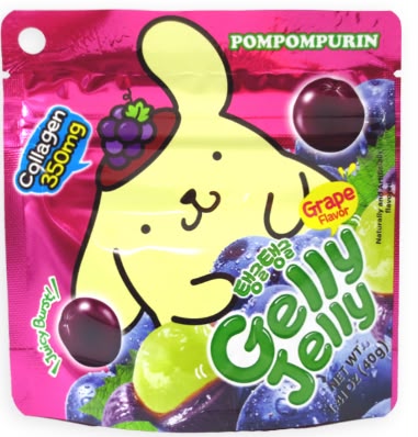 Gelly Jelly Pompompurin - Grape 8 Count