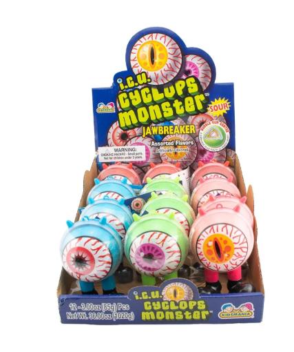 Kidsmania I.C.U. Cyclops Monster 12 Count