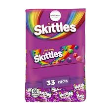 Skittles Colorful Inflatable Berry(Purple) 40g 20 count