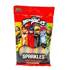 ZAG Miraculous Sparkles Sour Belt Mix 12 count