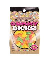 Suck a Bag of D*CKS Gummy Candy 12 count