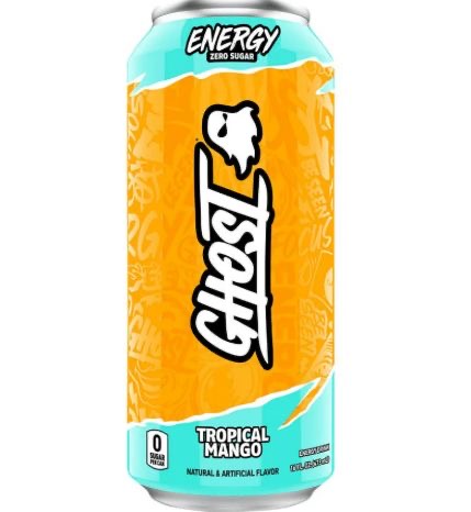 Ghost Energy Tropical Mango  12 Count