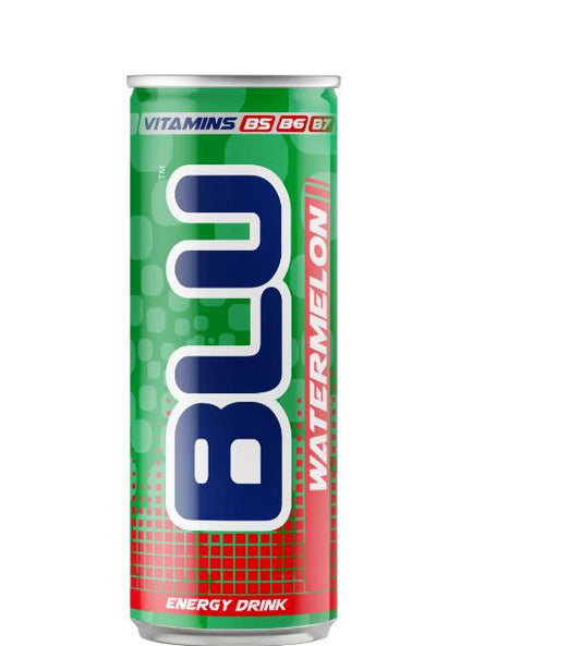 Blu Energy Drink | Watermelon 24 Count