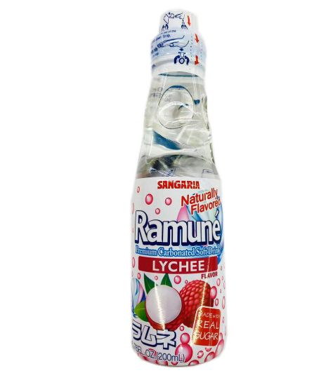 Craft Glass Soda | Japan Ramune Lychee Soda 18 Count