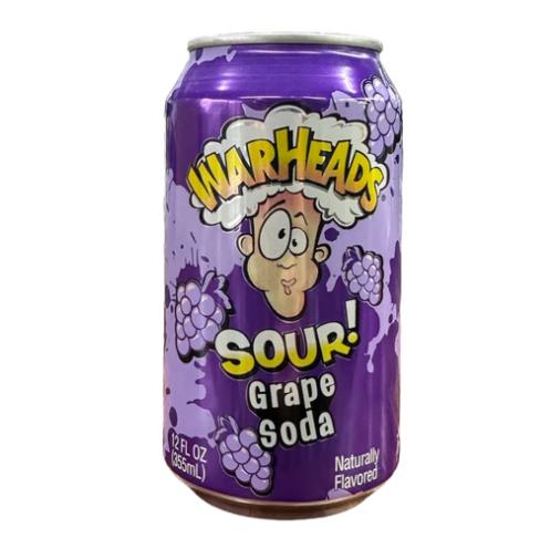 Warheads Sour Grape Soda 12 Count
